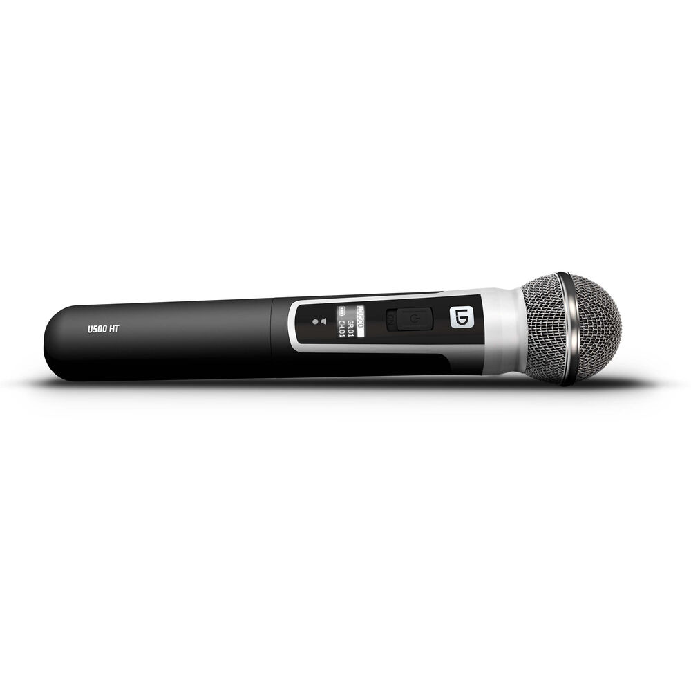 LD Systems U505 HHDF 2 - Wireless Microphone System with 2 Dynamic Handheld Microphones - 514 - 542 MHz