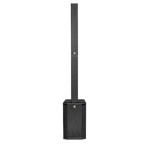 HK AUDIO Polar 12 MK2 2000W Powered Column PA with 12" Sub (Black)
