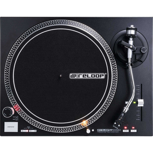 Reloop RP-4000 MK2 Quartz-Driven DJ Turntable with High-Torque Direct Drive (Open Box)