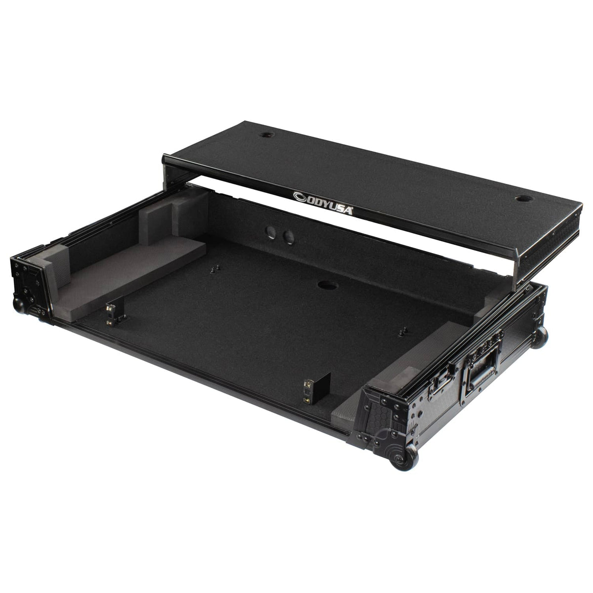 RANE FOUR I-Board Flight Case with Glide Style Laptop Platform and Wheels (Open Box)