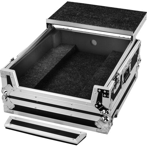 Odyssey Flight Zone Glide Style Flight Case for Pioneer DJM-A9 Mixer (Silver on Black) (Open Box)