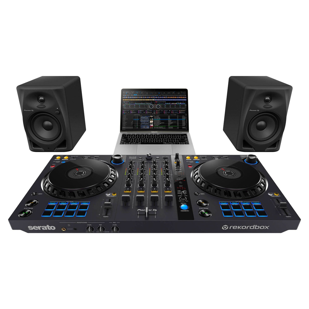 Pioneer Dj DM-50D 5-inch Desktop Monitor System – High-Performance Sound (Black) (Open Box)
