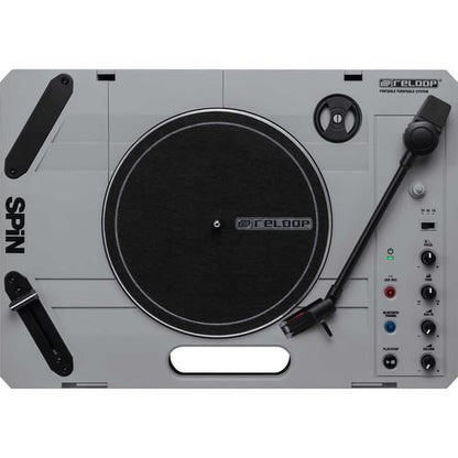 Reloop SPiN Portable Turntable System + JDD-SPCB TONE ARM Kit Bundle