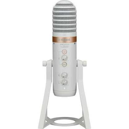 Yamaha AG01 Live Streaming USB Microphone (White) (Open Box)