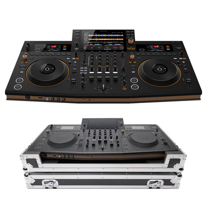Pioneer DJ OPUS-QUAD All-in-One DJ System + Magma Road Case with Wheels