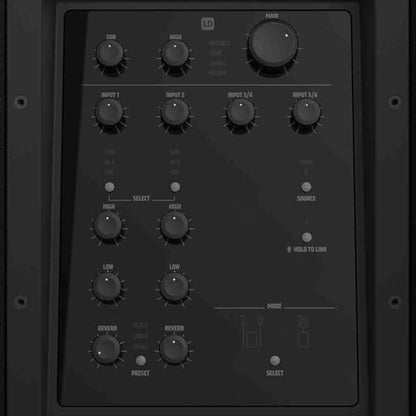 LD Systems DAVE 18 G4X Compact 2.1 4000W 18 Powered PA System with Bluetooth Streaming (Open Box)