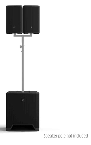 LD Systems DAVE 18 G4X Compact 2.1 4000W 18 Powered PA System with Bluetooth Streaming (Open Box)
