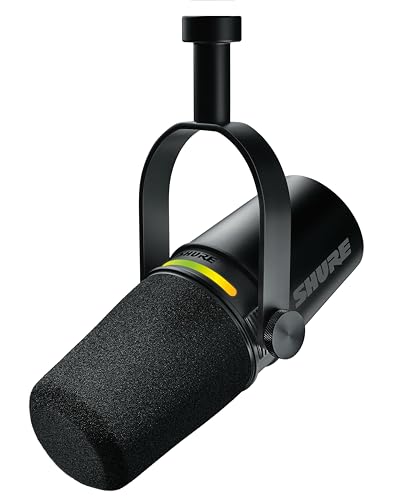 Shure MV7+ Podcast XLR/USB Microphone (Black)
