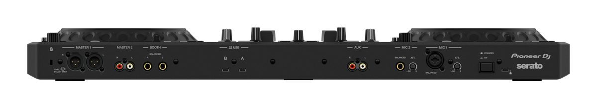 Pioneer DJ DDJ-REV5 DJ Controller + Headliner Pitch Black Flight Case DJ Controller Case