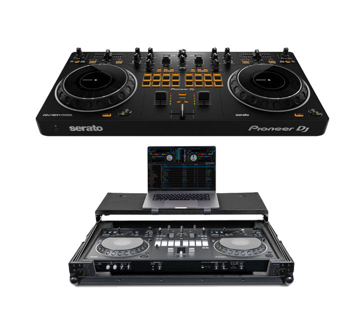 Pioneer DJ DDJ-REV5 DJ Controller + Headliner Pitch Black Flight Case DJ Controller Case