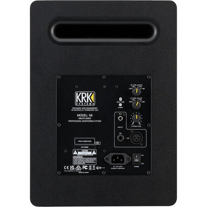 KRK Kreate 8 Active Studio Monitor with Bluetooth (Black, Single)