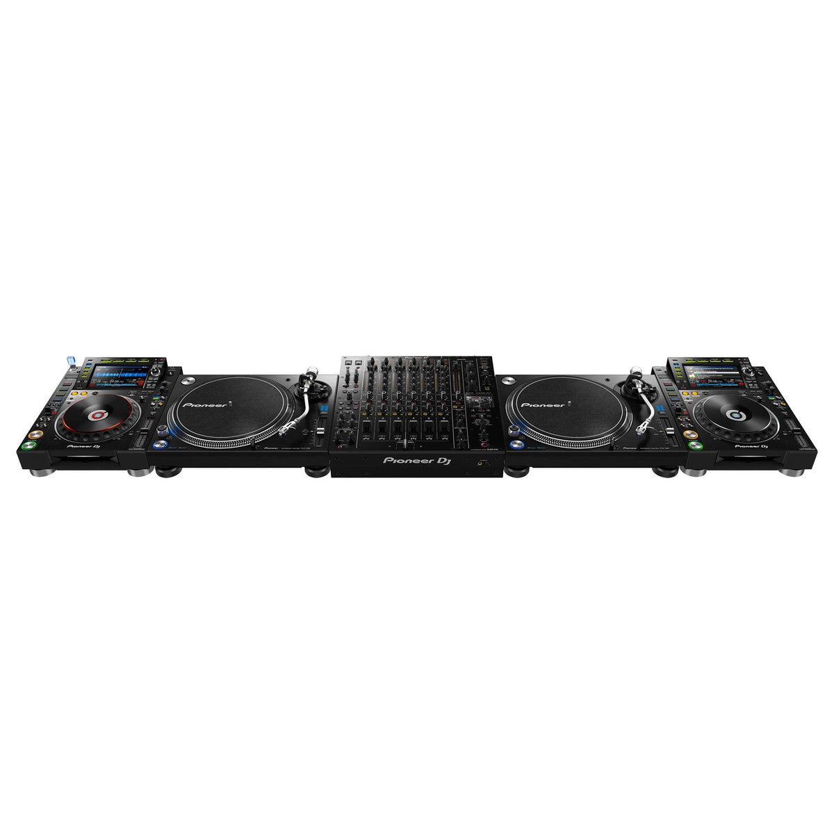 Pioneer DJ DJM-V10 6-Channel Professional DJ Mixer + ProX XS-DJMV10 Case