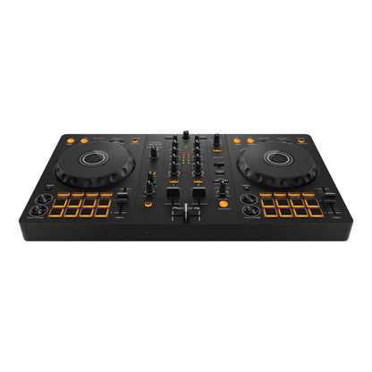 Pioneer DJ DDJ-FLX4 2-Channel DJ Controller + Icon Pro Audio HP200 Headphones + JTS TM-929 Dynamic Microphone
