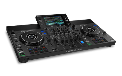 Denon DJ SC Live 4-Standalone Controller + Magma FLXGUARD DJ Controller Trolley
