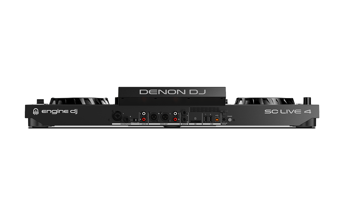 Denon DJ SC Live 4-Standalone Controller + Magma FLXGUARD DJ Controller Trolley