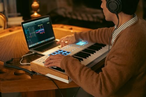 Arturia KeyLab 49 mk3 Professional MIDI Controller and Software (Black)