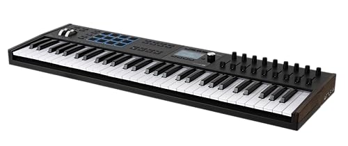 Arturia KeyLab 61 mk3 Professional MIDI Controller and Software (Black)