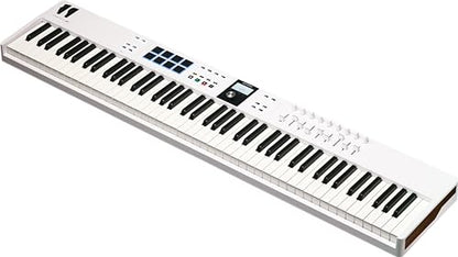Arturia KeyLab Essential mk3 88-Key Universal MIDI Controller and Software (White)