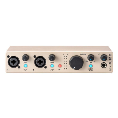 Arturia MiniFuse 2 Champagne Limited Edition Dual USB Audio Interface - Champagne