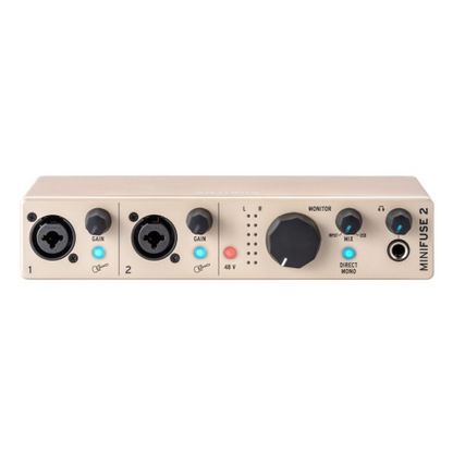 Arturia MiniFuse 2 Champagne Limited Edition Dual USB Audio Interface - Champagne