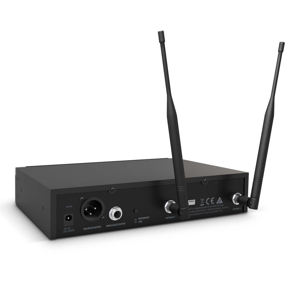 LD Systems U505 HHD - Wireless Microphone System with Dynamic Handheld Microphone - 470-490 MHz