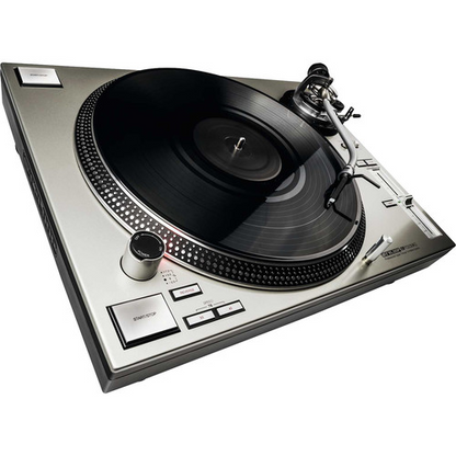 Reloop RP-7000 MK2 Upper Torque Turntable System Silver, Pair (Open Box)