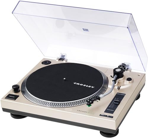Crosley - C100BT Bluetooth Turntable - Champagne