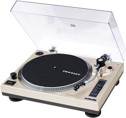 Crosley - C100BT Bluetooth Turntable - Champagne