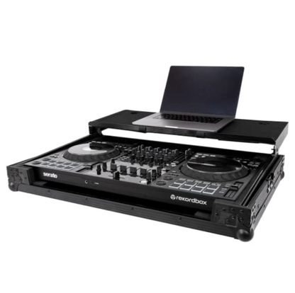 Pioneer DJ DDJ-FLX10 DJ Controller + Headliner Flight Case with Laptop Platform