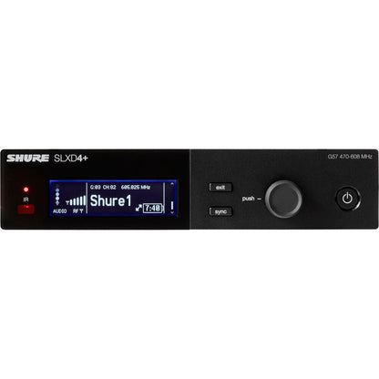 Shure SLXD24+/B58 Digital Wireless Handheld Microphone System with Beta 58A Capsule (G57: 470 to 608 MHz)