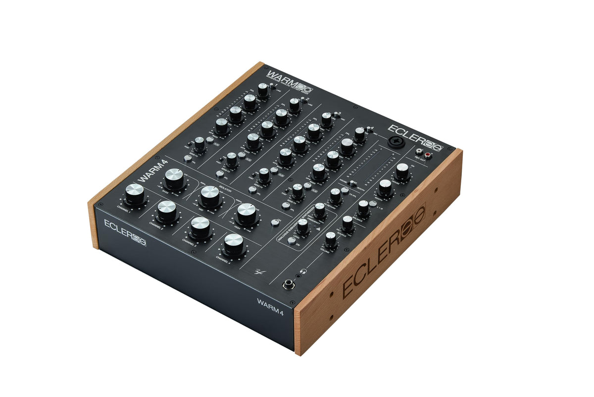 Ecler WARM4 Professional 4-Channel Analog Rotary DJ Mixer