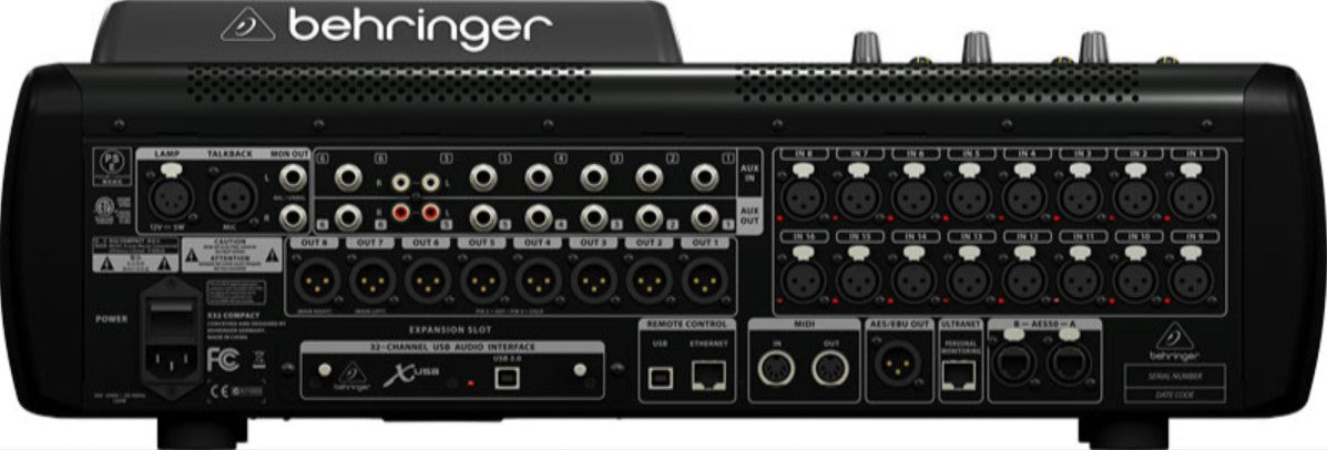 Behringer X-32 Compact 40-Input Digital Mixer (Open Box)
