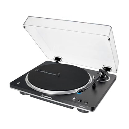 Audio-Technica AT-LP70XBT Wireless Turntable (Black/Silver)