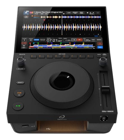 AlphaTheta CDJ-1500X - Professional DJ Player with Wi‑Fi & Cloud Access