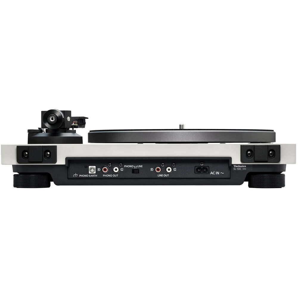 Technics SL-50C Manual Three-Speed Direct-Drive Turntable (Gray)