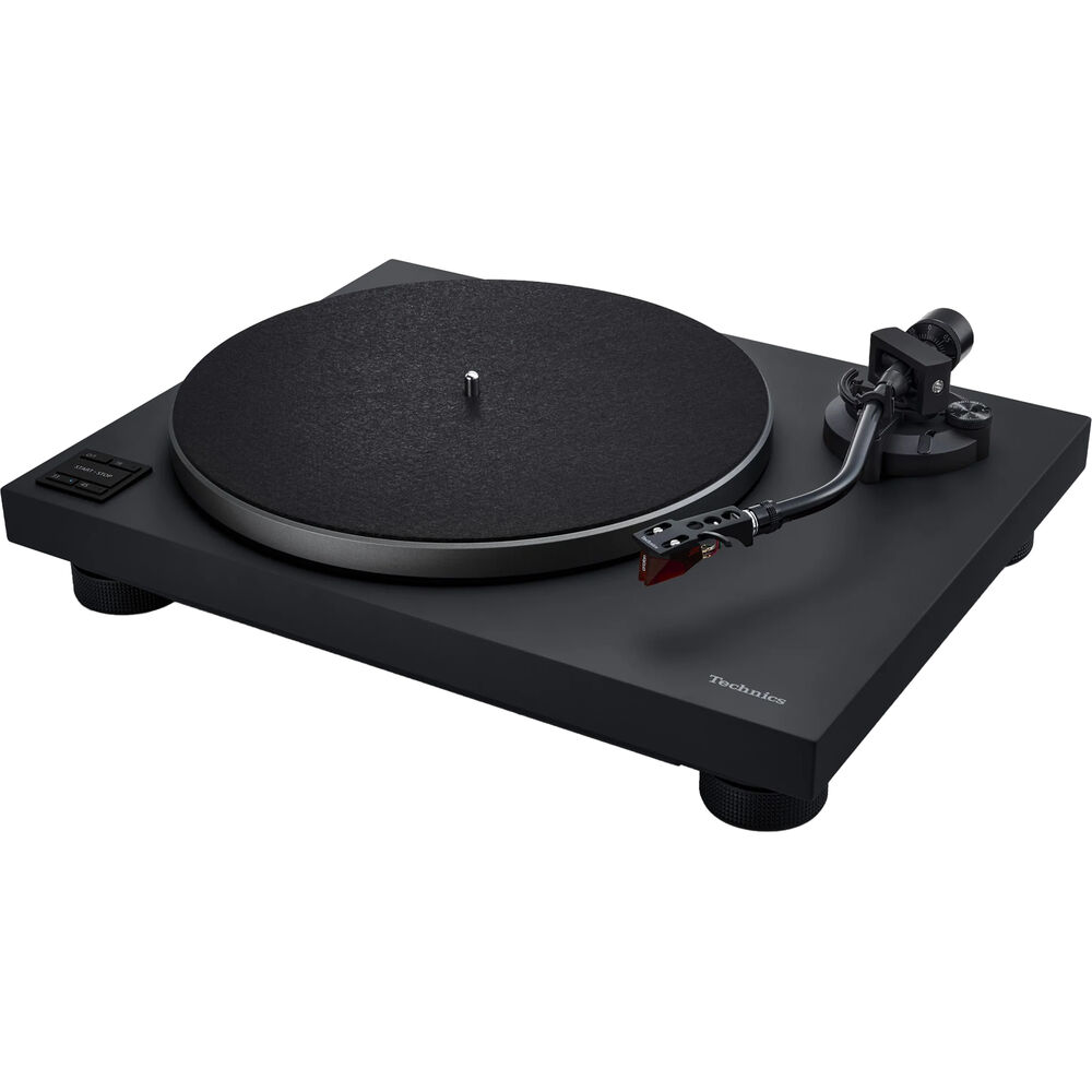 Technics SL-50C Manual Three-Speed Direct-Drive Turntable (Black)