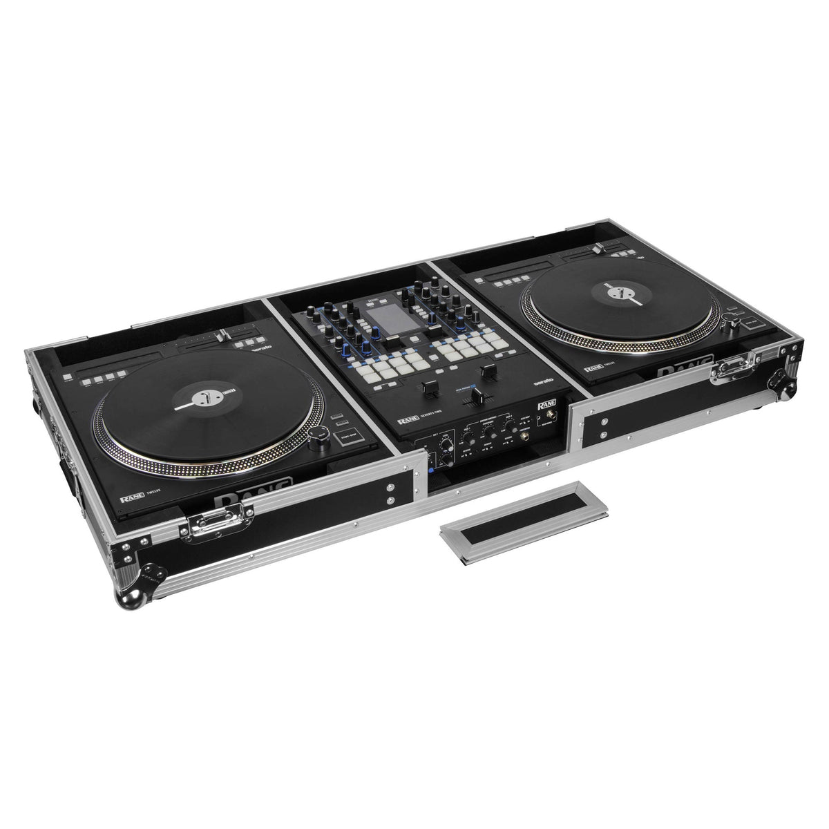 Odyssey Innovative Designs Flight Zone DJ Battle Coffin for Rane 72 Mixer and 2 Rane 12 Controllers