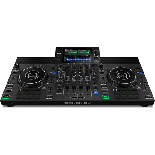 Denon DJ SC Live 4-Standalone Controller + Decksaver Dust Cover