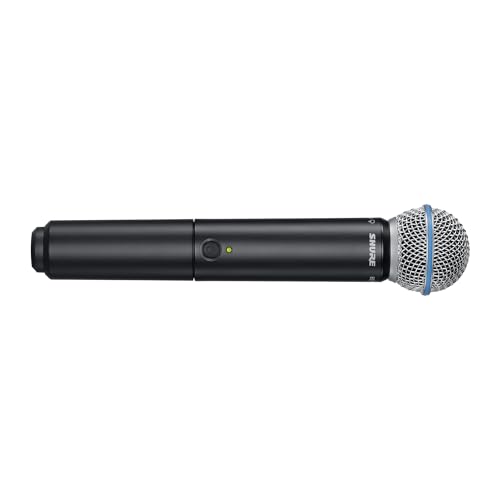 Shure BLX288/B58 Dual-Channel Wireless Handheld Microphone System with Beta 58A Capsules (H10: 542 to 572 MHz)