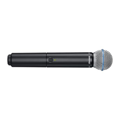 Shure BLX288/B58 Dual-Channel Wireless Handheld Microphone System with Beta 58A Capsules (H10: 542 to 572 MHz)