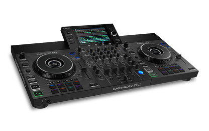 Denon DJ SC Live 4-Standalone Controller, 4-Channel Mixer, Amazon Music Unlimited Streaming, Wi-Fi, Speakers, Serato DJ & Virtual DJ Compatible
