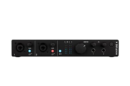 Arturia MiniFuse 4 USB-C Audio Interface, Black