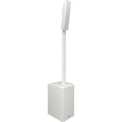 QSC KC12 Active 12" 3-Way Column Loudspeaker System with Bluetooth (White)