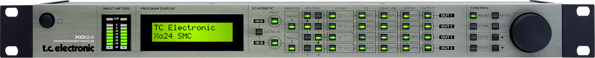 TC Electronic XO24 digital speaker management controller