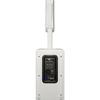QSC KC12 Active 12" 3-Way Column Loudspeaker System with Bluetooth (White)