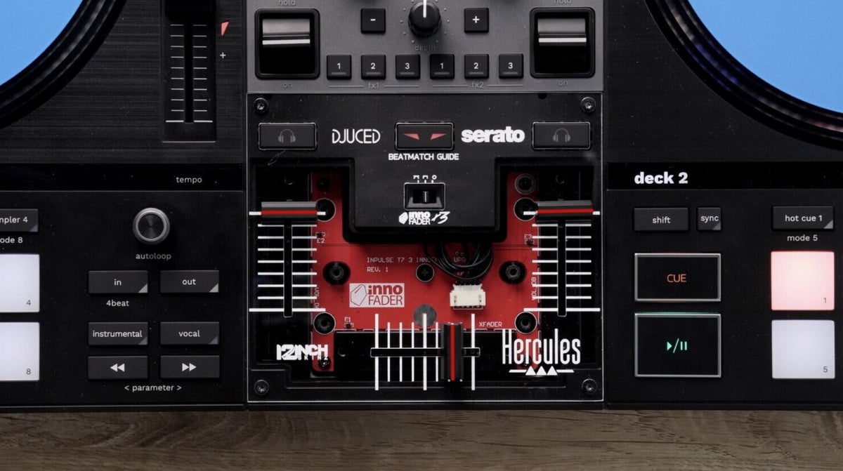 Hercules T7 3 Innofader Upgrade