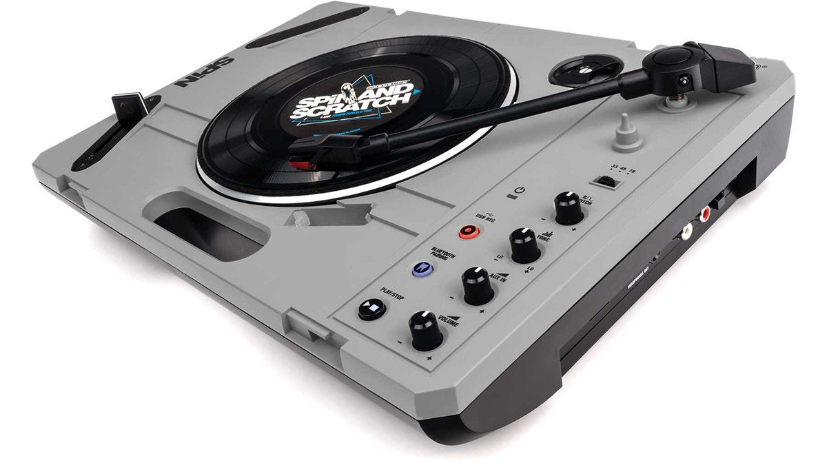 Reloop SPiN Portable Turntable System + JDD-SPCB TONE ARM Kit Bundle