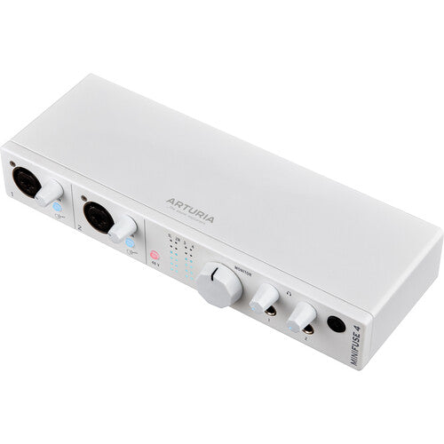 Arturia MiniFuse 4 USB-C Audio Interface, White (Open Box)