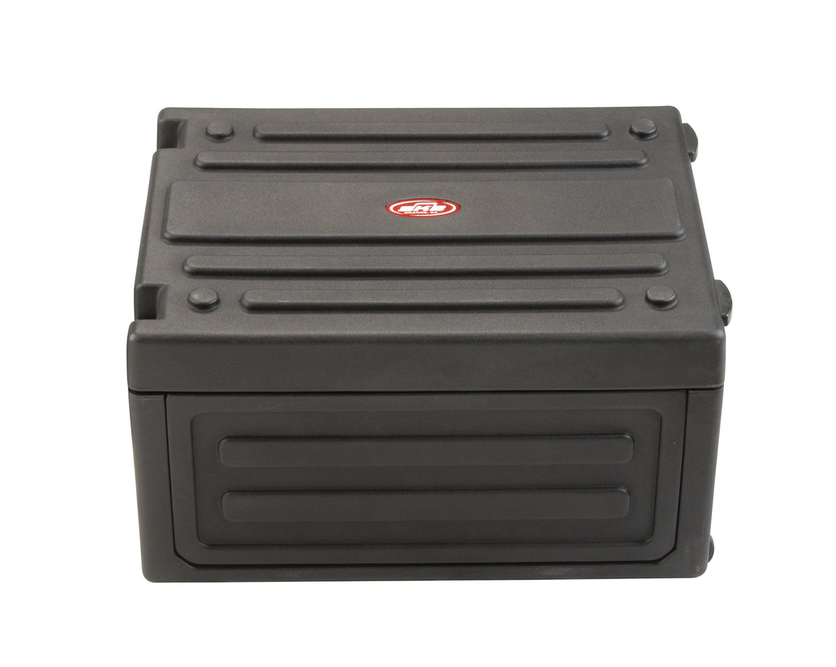 SKB Roto-Molded 4U Studio Flyer Rack Case (Black) (Open Box)